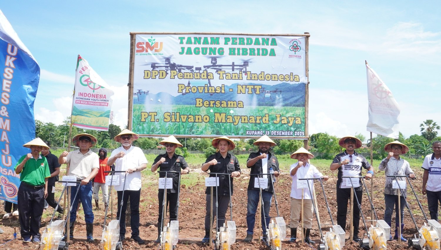 PT. SMJ Perkuat Ketahanan Pertanian Lewat Pendampingan dan Inovasi Teknologi